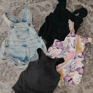 Stylish Kids Bottoms Set - Black, Blue, Green, Multicolor